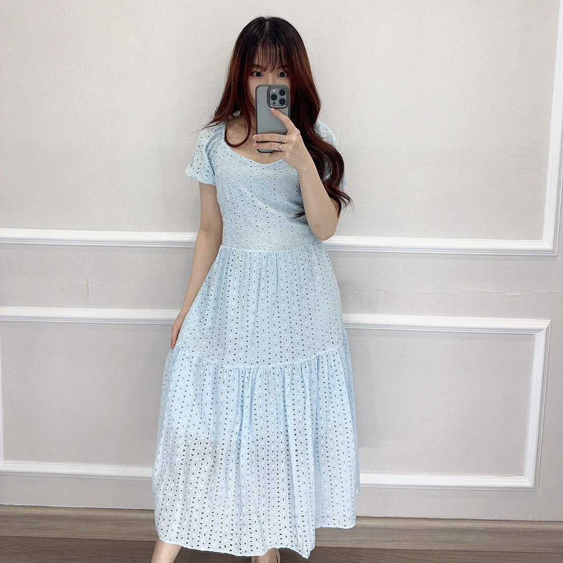 SV 6808 – Lolly Eyelet Dress