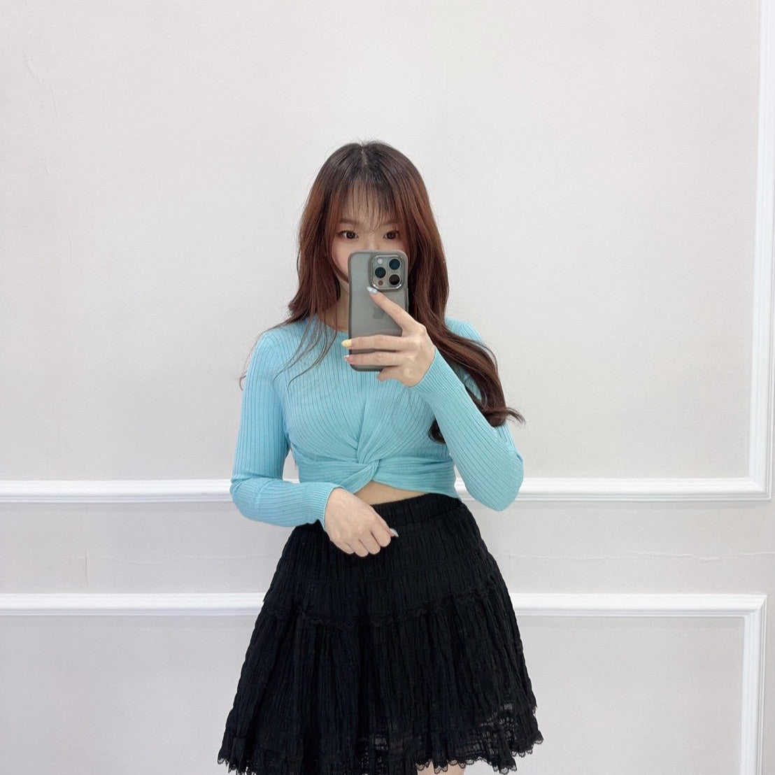 SV 6771 – Crochet Crop Top