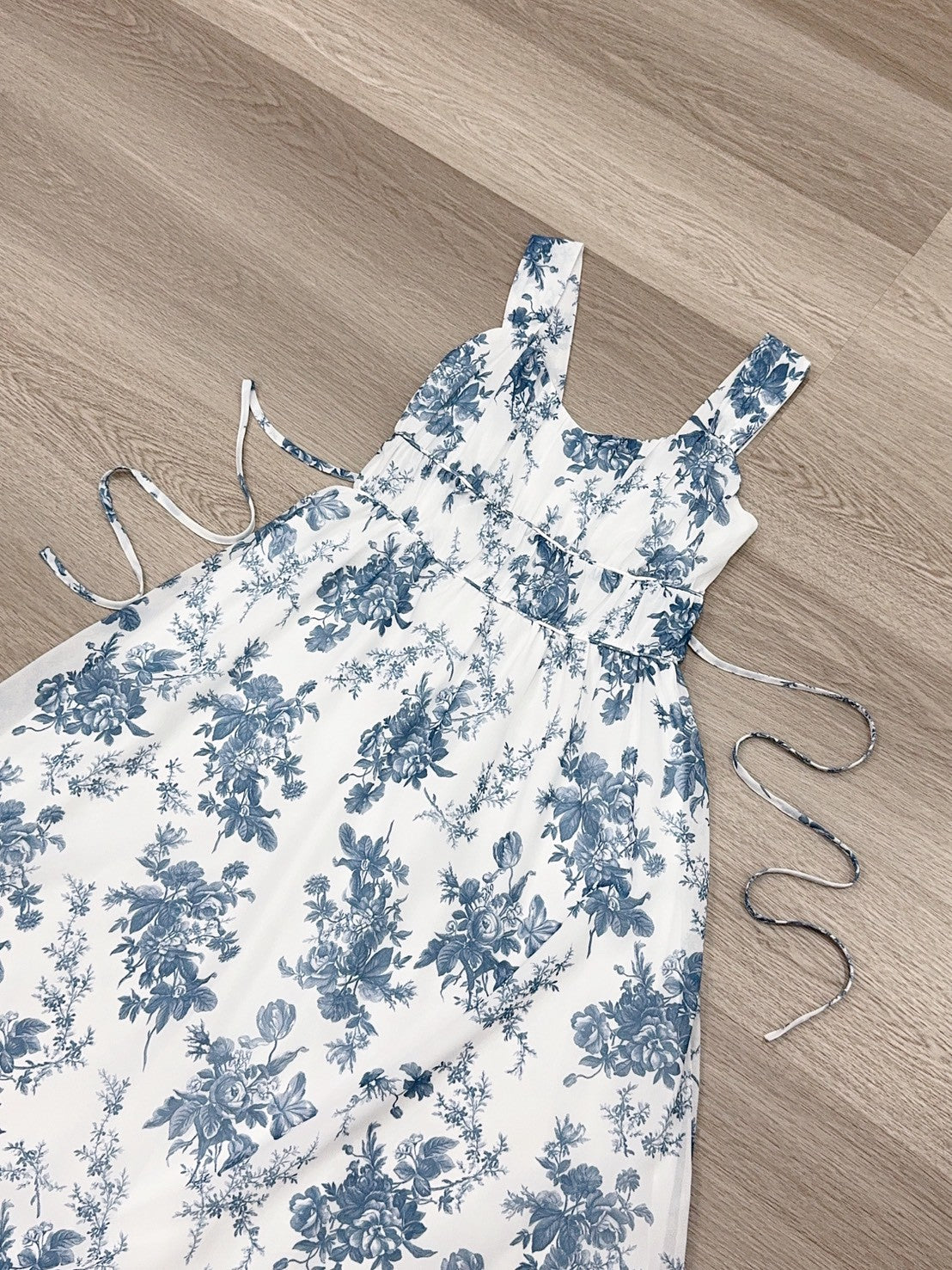 SV 6807 – Blue Flower Dress