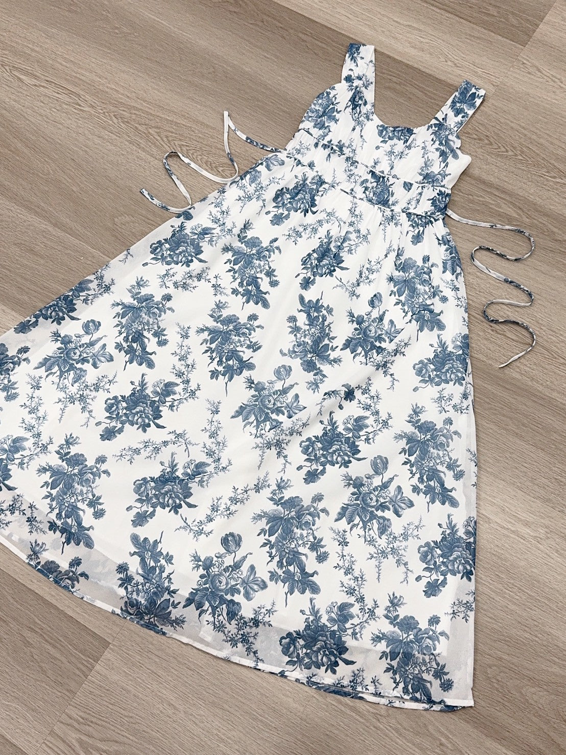 SV 6807 – Blue Flower Dress