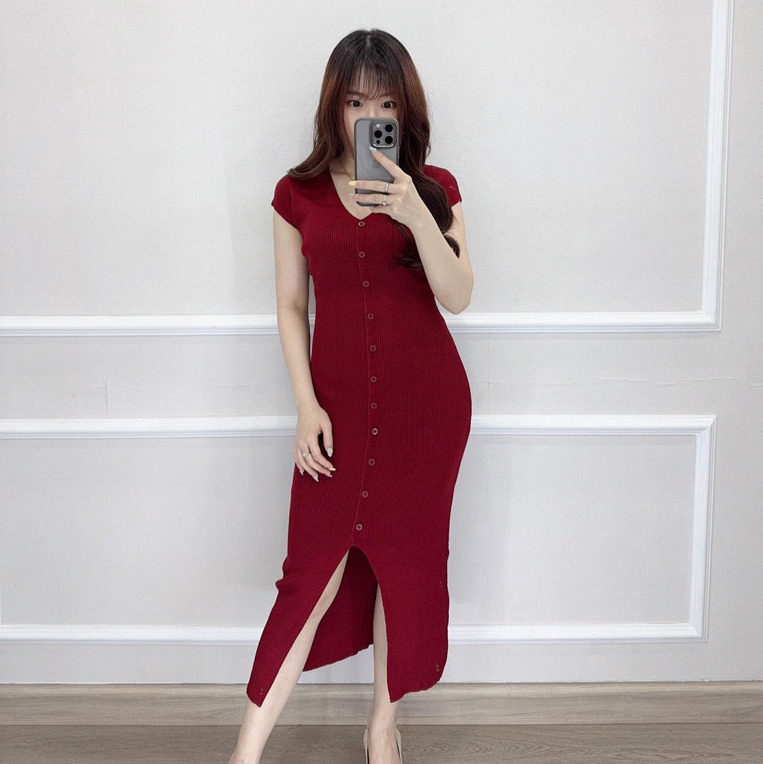 SV 6798 – Aurelle Knit Dress