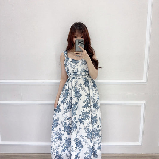 SV 6807 – Blue Flower Dress
