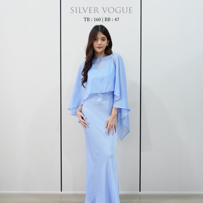 SV 6861 – Elara Cape Dress
