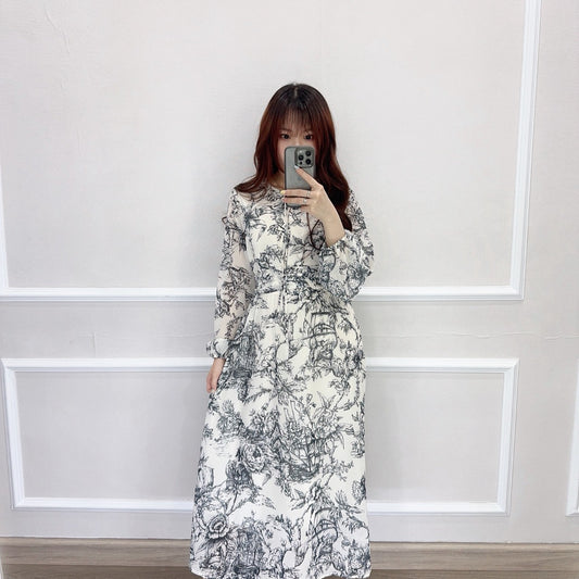 SV 6787 – Flofere Midi Dress