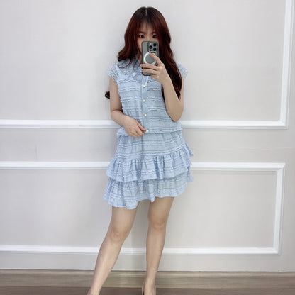 SV 6688 - Povella Ruffle Top/Skort