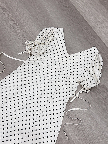 SV 6800 – Polka Puff Dress