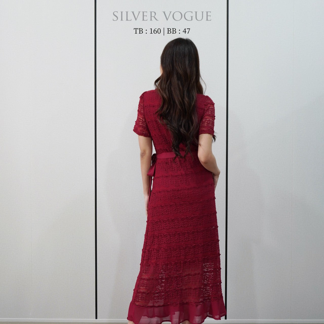 SV 6853 – Peacock Overlay Dress