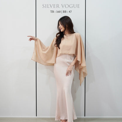 SV 6861 – Elara Cape Dress