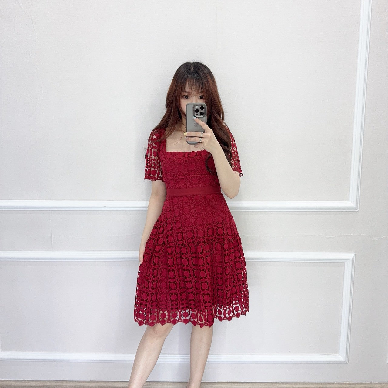 SV 6788 – Square Neck Dress