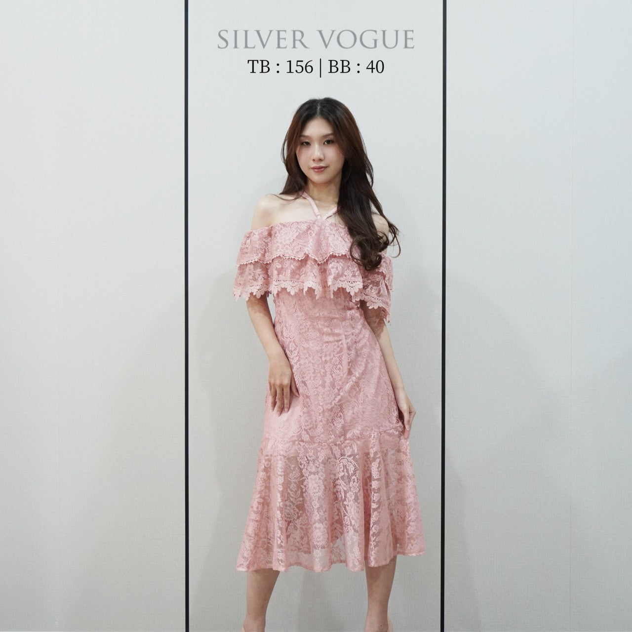 SV 6885 - Ruffelina Lace Dress