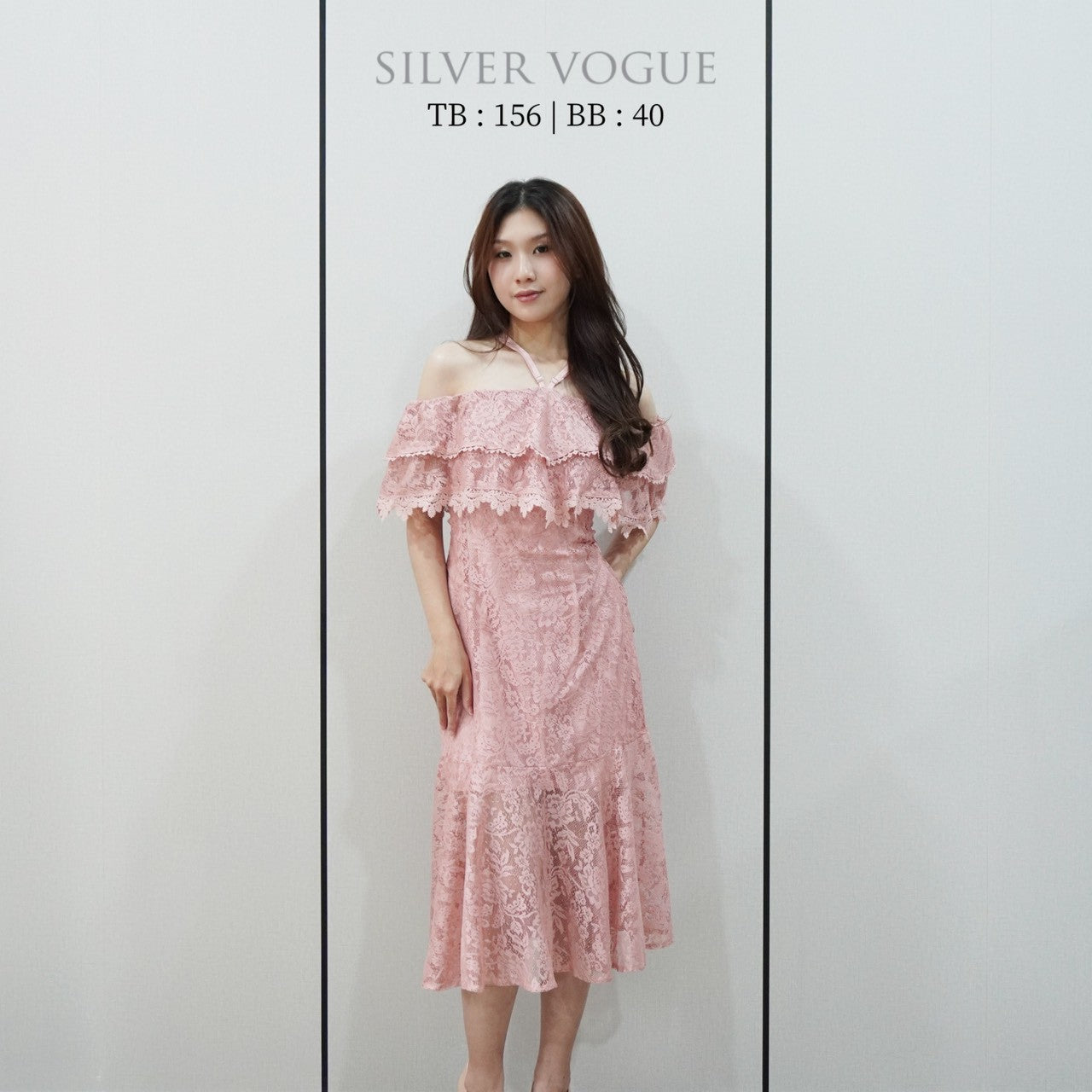 SV 6885 - Ruffelina Lace Dress