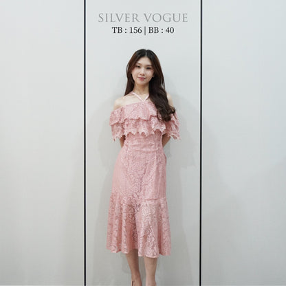 SV 6885 - Ruffelina Lace Dress