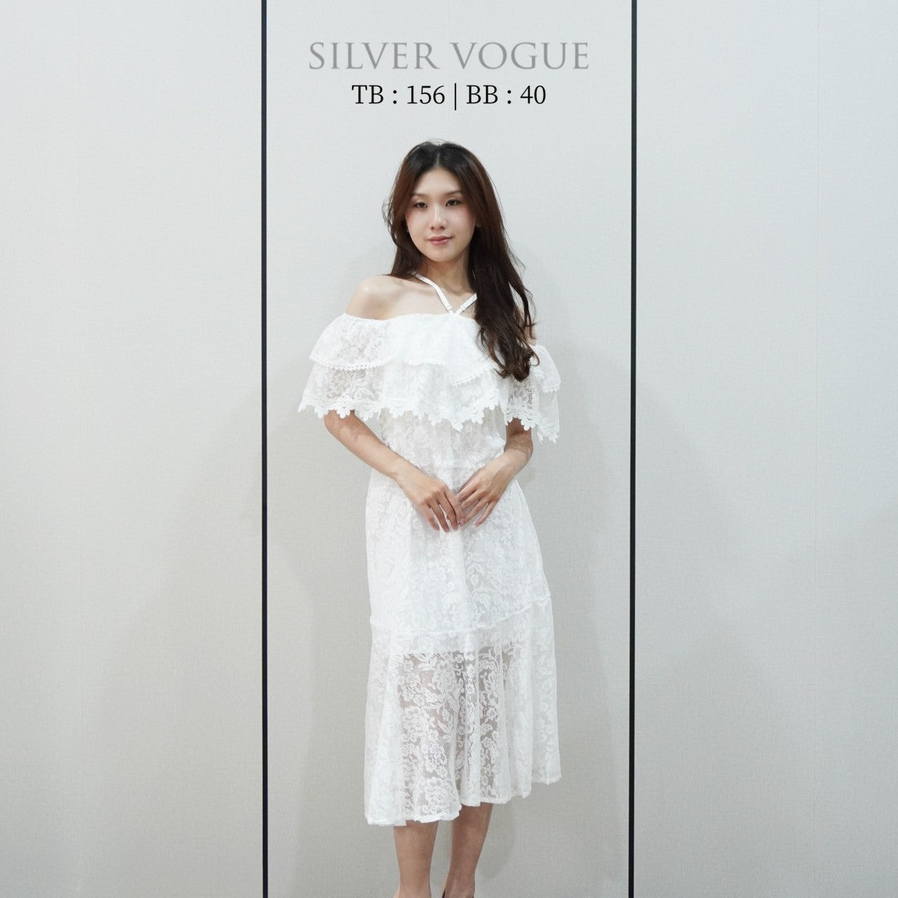 SV 6885 - Ruffelina Lace Dress