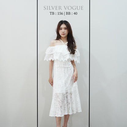 SV 6885 - Ruffelina Lace Dress