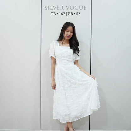 SV 6735 – Verla Neck Flower Dress