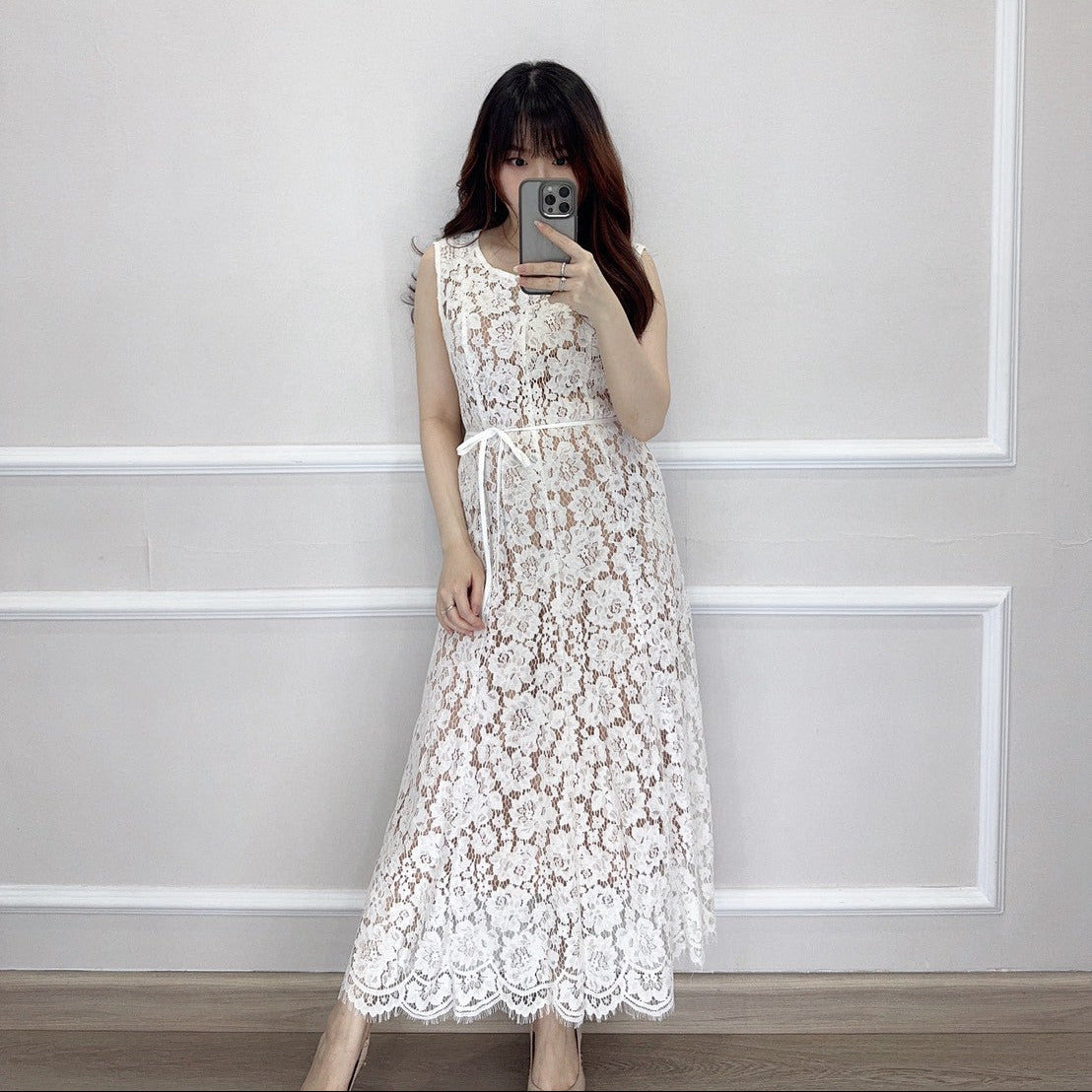 SV 6841 – Frosty Bloom Dress