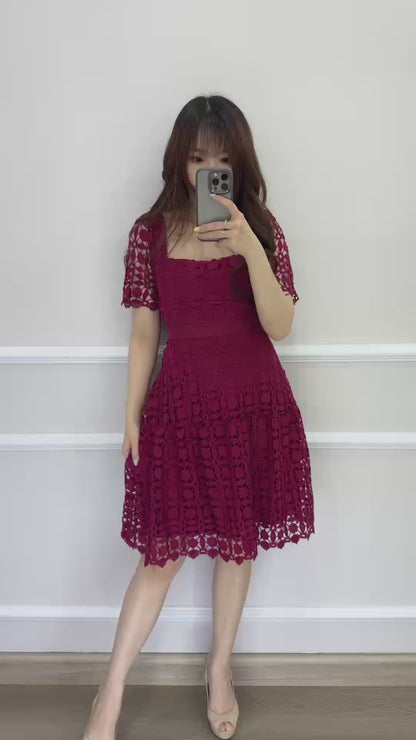 SV 6788 – Square Neck Dress